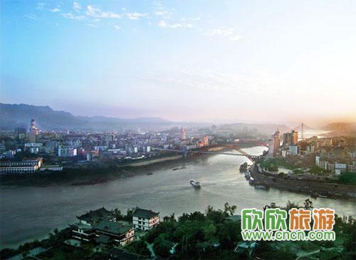 宜宾城市全景