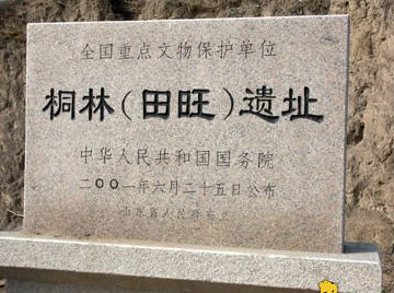 淄博桐林田旺遗址